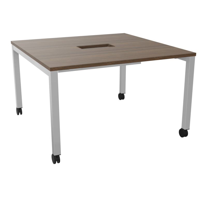 ARIAL T L120XP120XH73,5 PERCE TRAPPE DOUBLE ACCES + GOULOTTE PIED ARCHE CARREE MOBILE