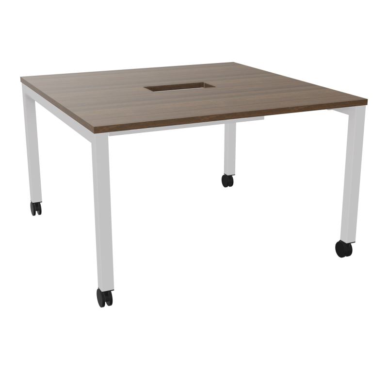 ARIAL T L120XP120XH73,5 PERCE TRAPPE DOUBLE ACCES + GOULOTTE PIED ARCHE CARREE MOBILE