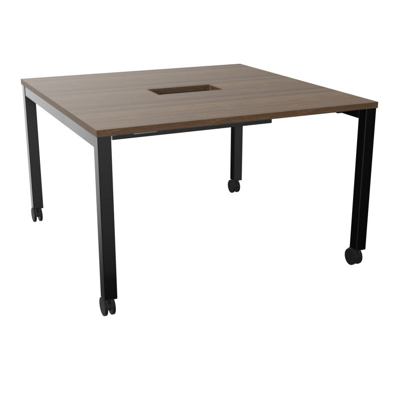 ARIAL T L120XP120XH73,5 PERCE TRAPPE DOUBLE ACCES + GOULOTTE PIED ARCHE CARREE MOBILE