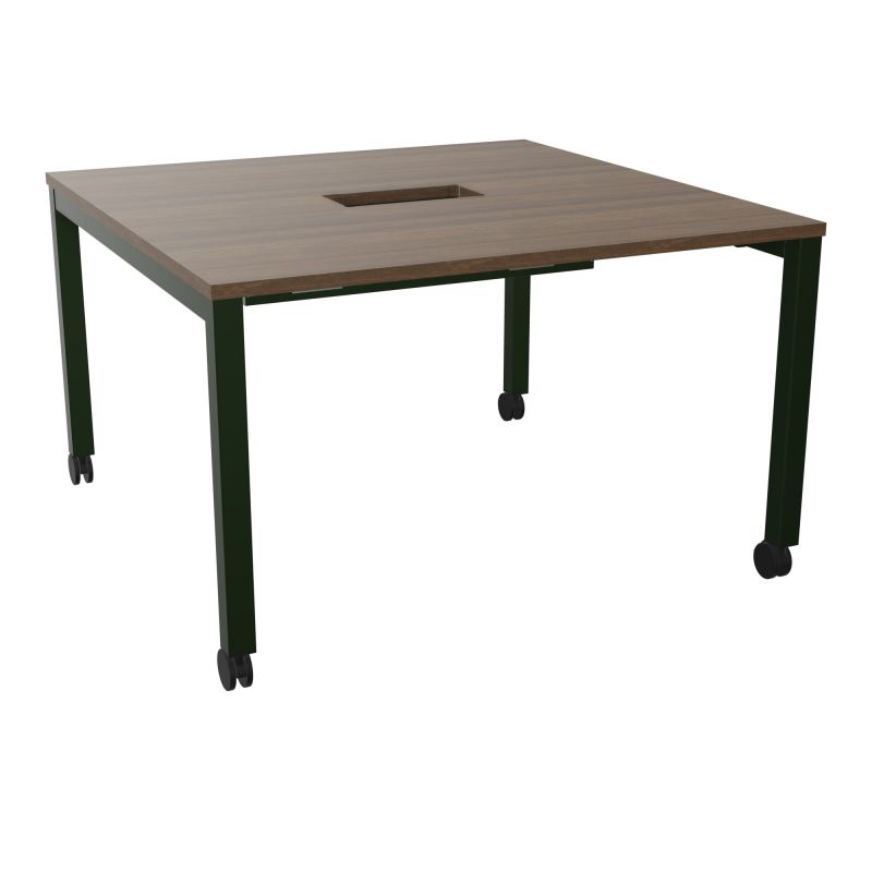 ARIAL T L120XP120XH73,5 PERCE TRAPPE DOUBLE ACCES + GOULOTTE PIED ARCHE CARREE MOBILE