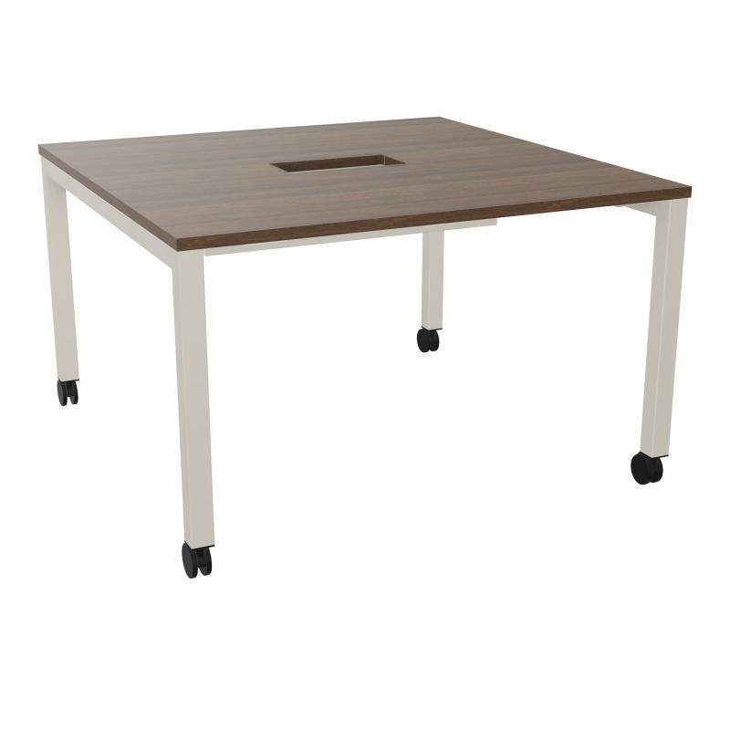 ARIAL T L120XP120XH73,5 PERCE TRAPPE DOUBLE ACCES + GOULOTTE PIED ARCHE CARREE MOBILE
