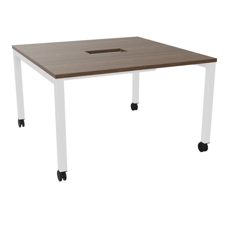 ARIAL T L120XP120XH73,5 PERCE TRAPPE DOUBLE ACCES + GOULOTTE PIED ARCHE CARREE MOBILE