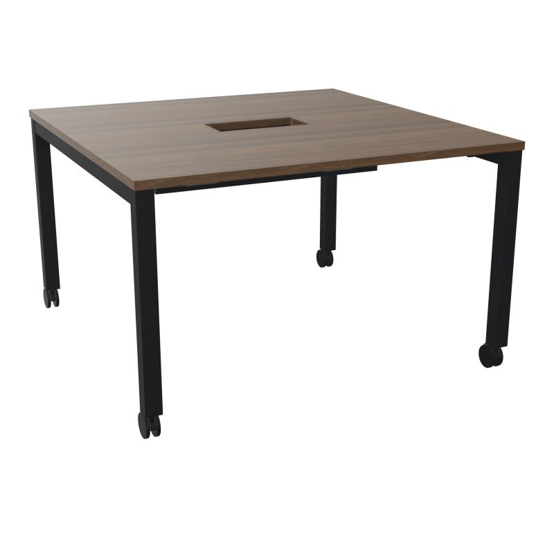ARIAL T L120XP120XH73,5 PERCE TRAPPE DOUBLE ACCES + GOULOTTE PIED ARCHE CARREE MOBILE
