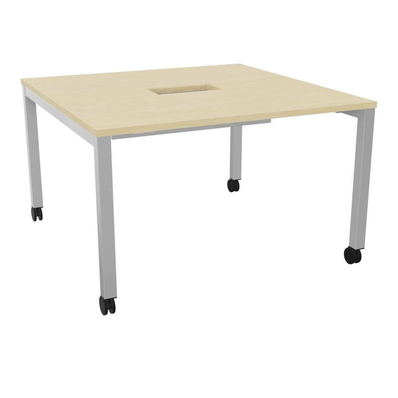 ARIAL T L120XP120XH73,5 PERCE TRAPPE DOUBLE ACCES + GOULOTTE PIED ARCHE CARREE MOBILE