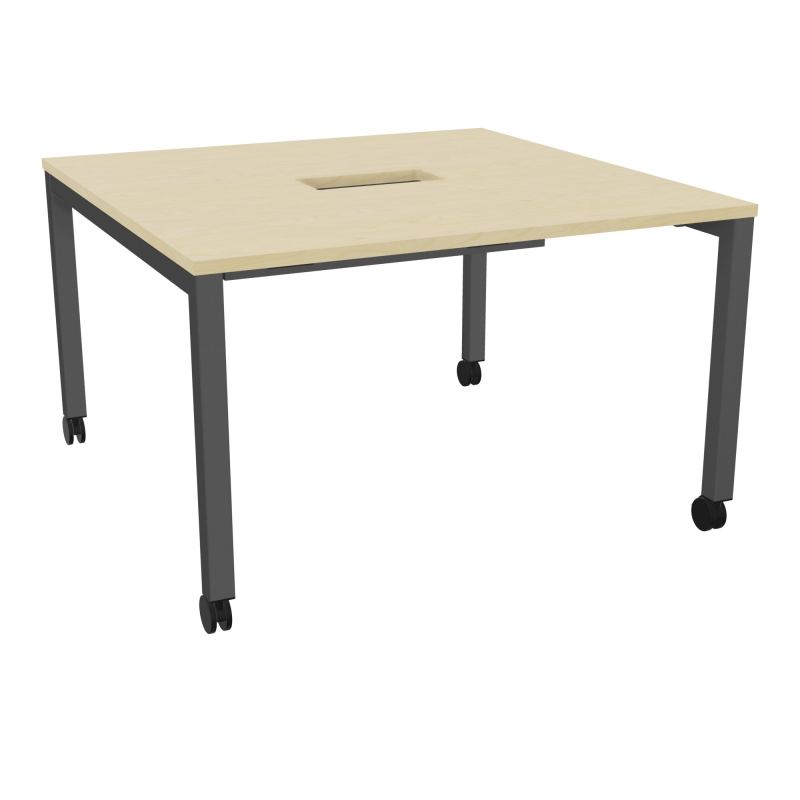 ARIAL T L120XP120XH73,5 PERCE TRAPPE DOUBLE ACCES + GOULOTTE PIED ARCHE CARREE MOBILE