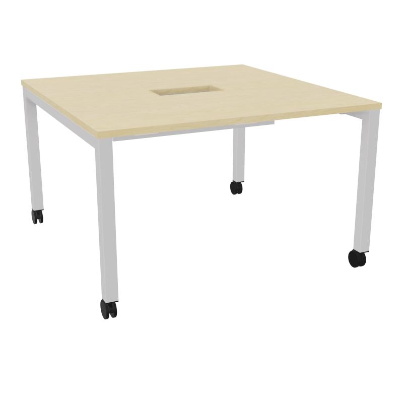 ARIAL T L120XP120XH73,5 PERCE TRAPPE DOUBLE ACCES + GOULOTTE PIED ARCHE CARREE MOBILE