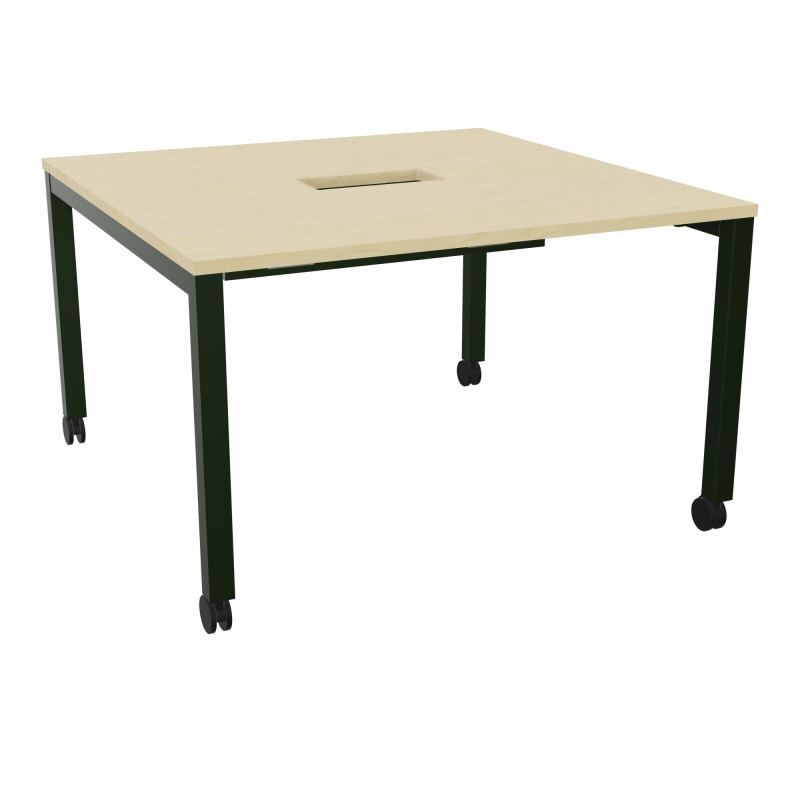 ARIAL T L120XP120XH73,5 PERCE TRAPPE DOUBLE ACCES + GOULOTTE PIED ARCHE CARREE MOBILE