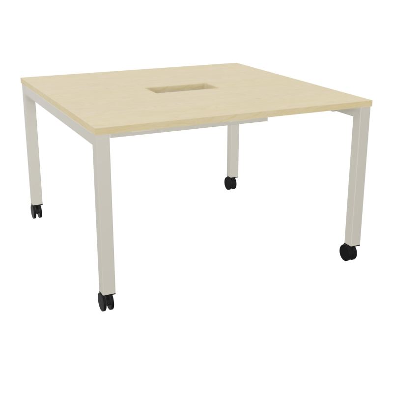 ARIAL T L120XP120XH73,5 PERCE TRAPPE DOUBLE ACCES + GOULOTTE PIED ARCHE CARREE MOBILE