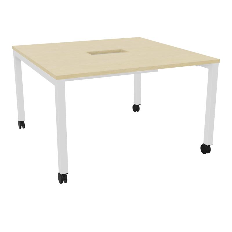 ARIAL T L120XP120XH73,5 PERCE TRAPPE DOUBLE ACCES + GOULOTTE PIED ARCHE CARREE MOBILE