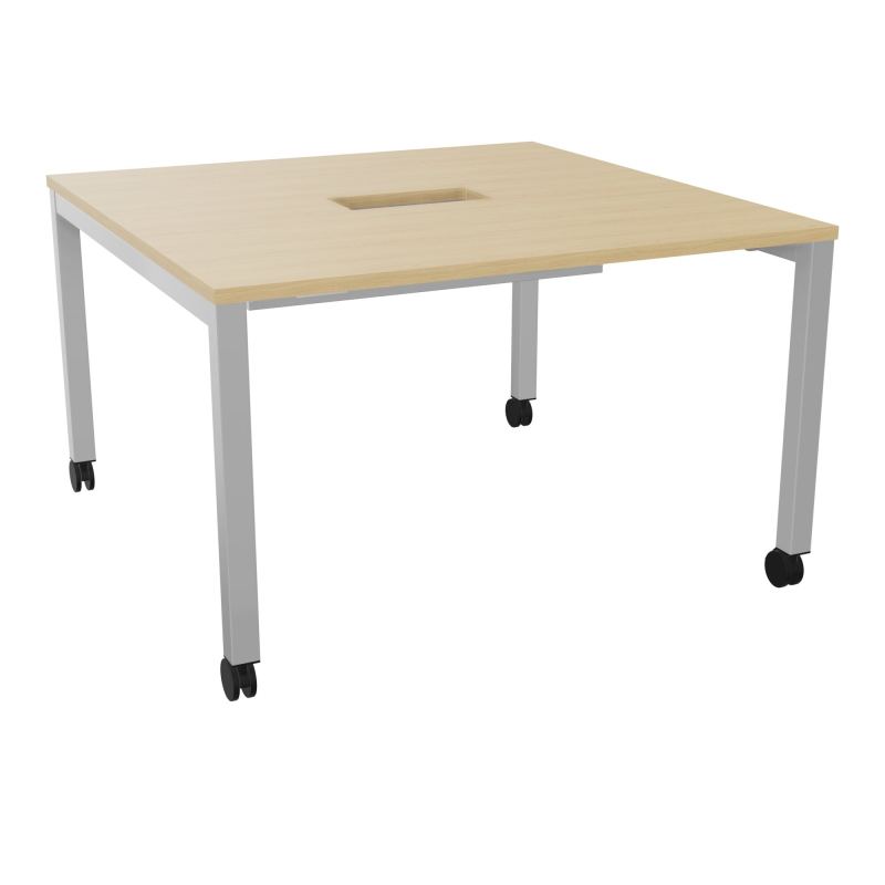 ARIAL T L120XP120XH73,5 PERCE TRAPPE DOUBLE ACCES + GOULOTTE PIED ARCHE CARREE MOBILE R1