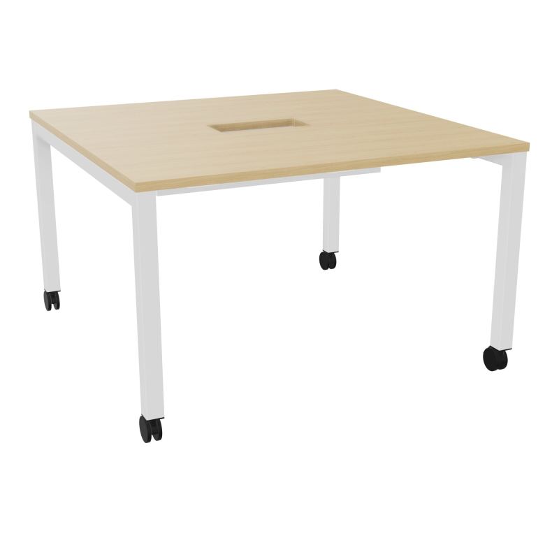ARIAL T L120XP120XH73,5 PERCE TRAPPE DOUBLE ACCES + GOULOTTE PIED ARCHE CARREE MOBILE R1