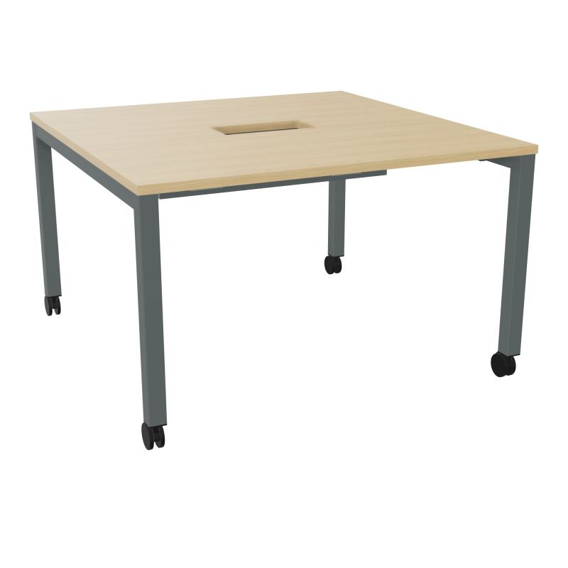 ARIAL T L120XP120XH73,5 PERCE TRAPPE DOUBLE ACCES + GOULOTTE PIED ARCHE CARREE MOBILE R1