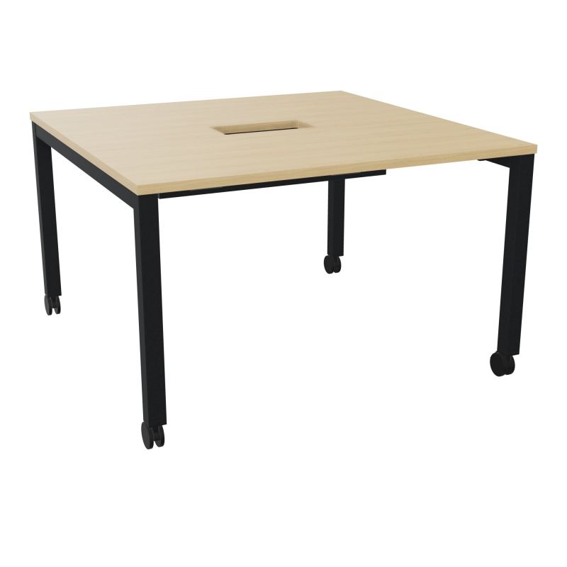 ARIAL T L120XP120XH73,5 PERCE TRAPPE DOUBLE ACCES + GOULOTTE PIED ARCHE CARREE MOBILE R1