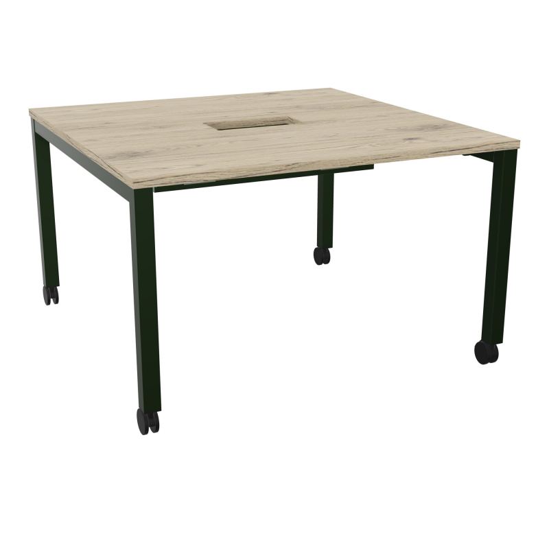 ARIAL T L120XP120XH73,5 PERCE TRAPPE DOUBLE ACCES + GOULOTTE PIED ARCHE CARREE MOBILE