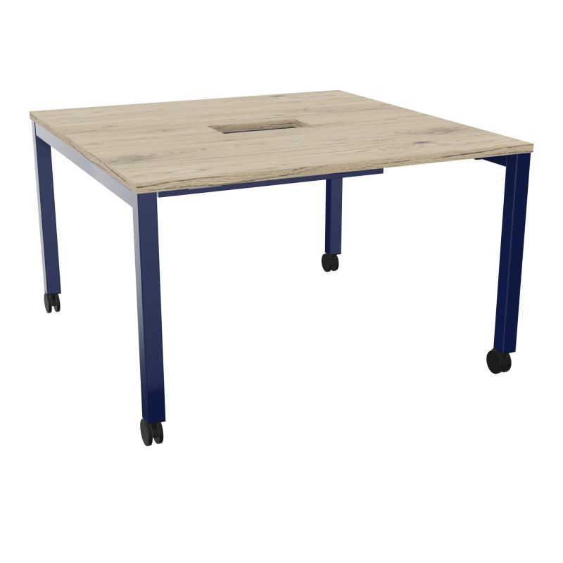ARIAL T L120XP120XH73,5 PERCE TRAPPE DOUBLE ACCES + GOULOTTE PIED ARCHE CARREE MOBILE