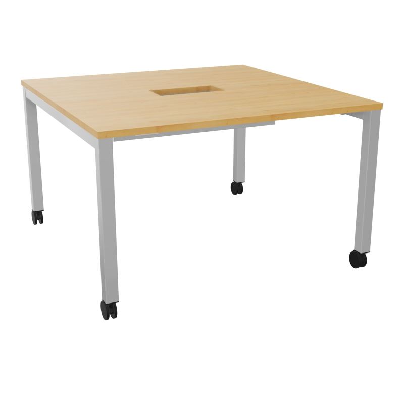 ARIAL T L120XP120XH73,5 PERCE TRAPPE DOUBLE ACCES + GOULOTTE PIED ARCHE CARREE MOBILE R5
