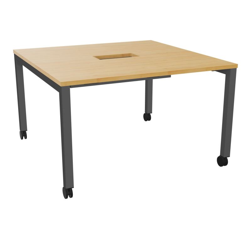ARIAL T L120XP120XH73,5 PERCE TRAPPE DOUBLE ACCES + GOULOTTE PIED ARCHE CARREE MOBILE R5