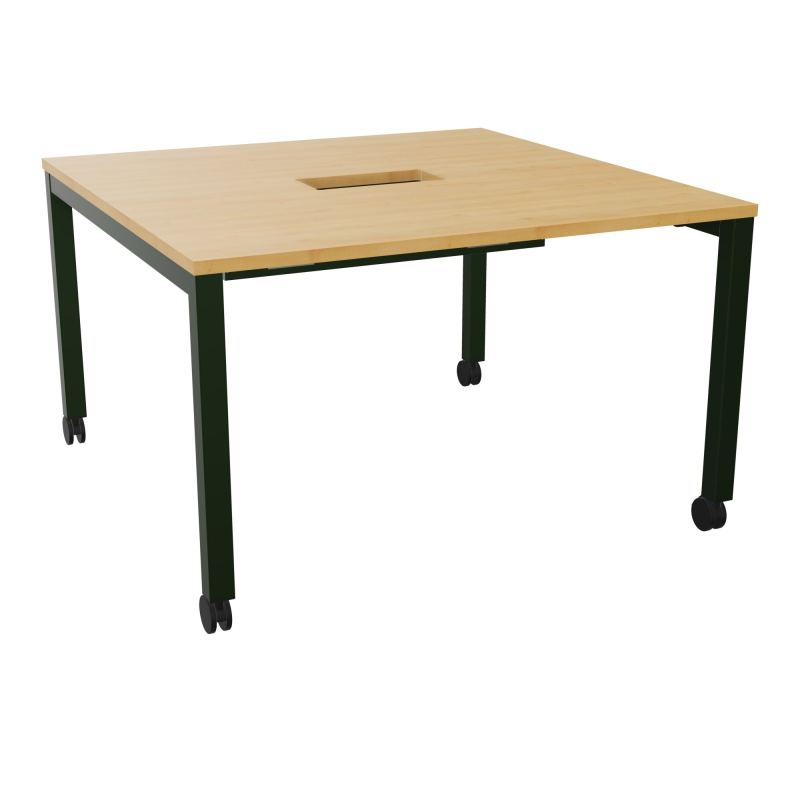 ARIAL T L120XP120XH73,5 PERCE TRAPPE DOUBLE ACCES + GOULOTTE PIED ARCHE CARREE MOBILE R5