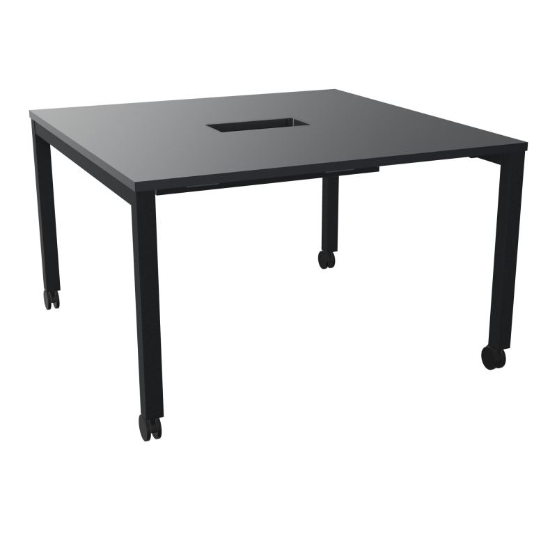 ARIAL T L120XP120XH73,5 PERCE TRAPPE DOUBLE ACCES + GOULOTTE PIED ARCHE CARREE MOBILE R9