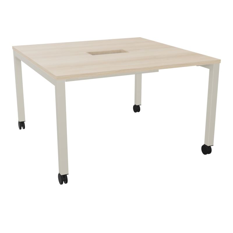 ARIAL T L120XP120XH73,5 PERCE TRAPPE DOUBLE ACCES + GOULOTTE PIED ARCHE CARREE MOBILE