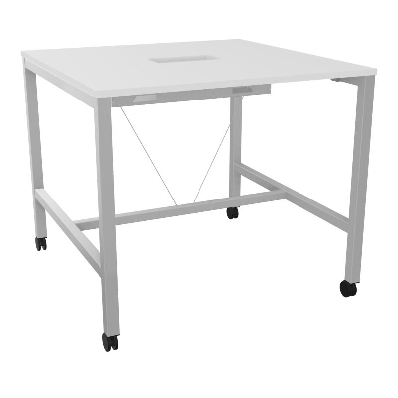 ARIAL T L120XP120XH104,5 PERCE TRAPPE DOUBLE ACCES + GOULOTTE PIED ARCHE CARREE MOBILE