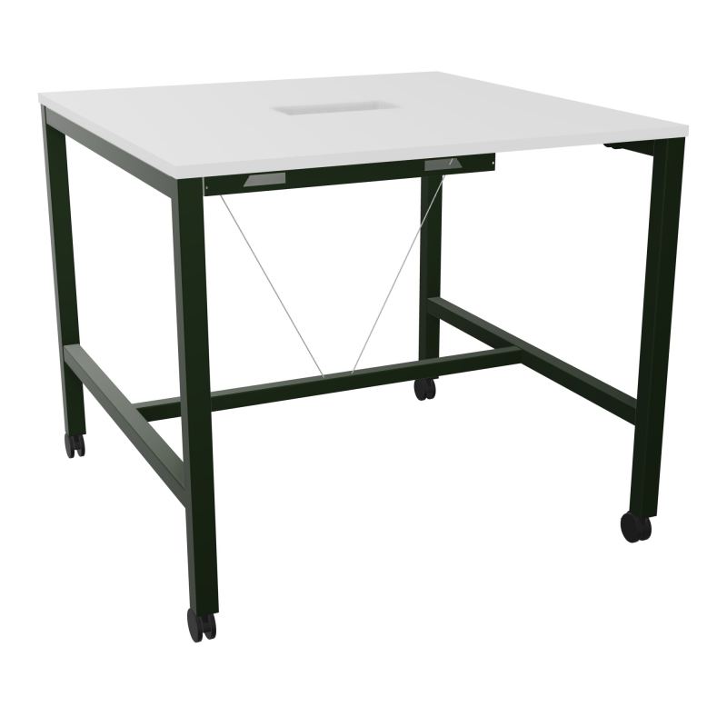 ARIAL T L120XP120XH104,5 PERCE TRAPPE DOUBLE ACCES + GOULOTTE PIED ARCHE CARREE MOBILE