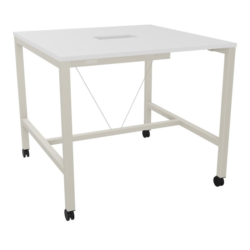 ARIAL T L120XP120XH104,5 PERCE TRAPPE DOUBLE ACCES + GOULOTTE PIED ARCHE CARREE MOBILE