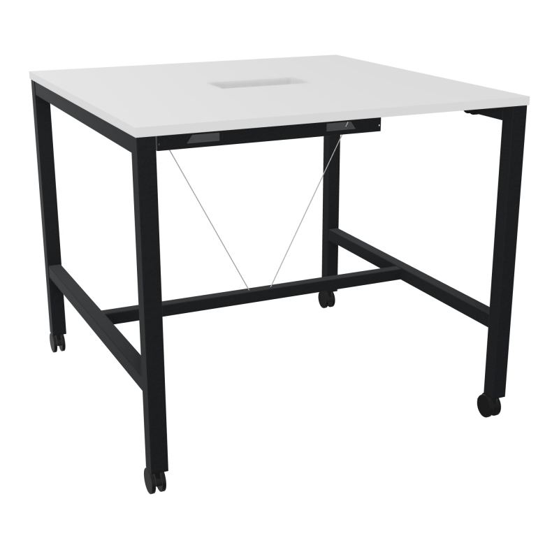 ARIAL T L120XP120XH104,5 PERCE TRAPPE DOUBLE ACCES + GOULOTTE PIED ARCHE CARREE MOBILE