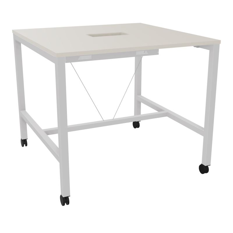 ARIAL T L120XP120XH104,5 PERCE TRAPPE DOUBLE ACCES + GOULOTTE PIED ARCHE CARREE MOBILE