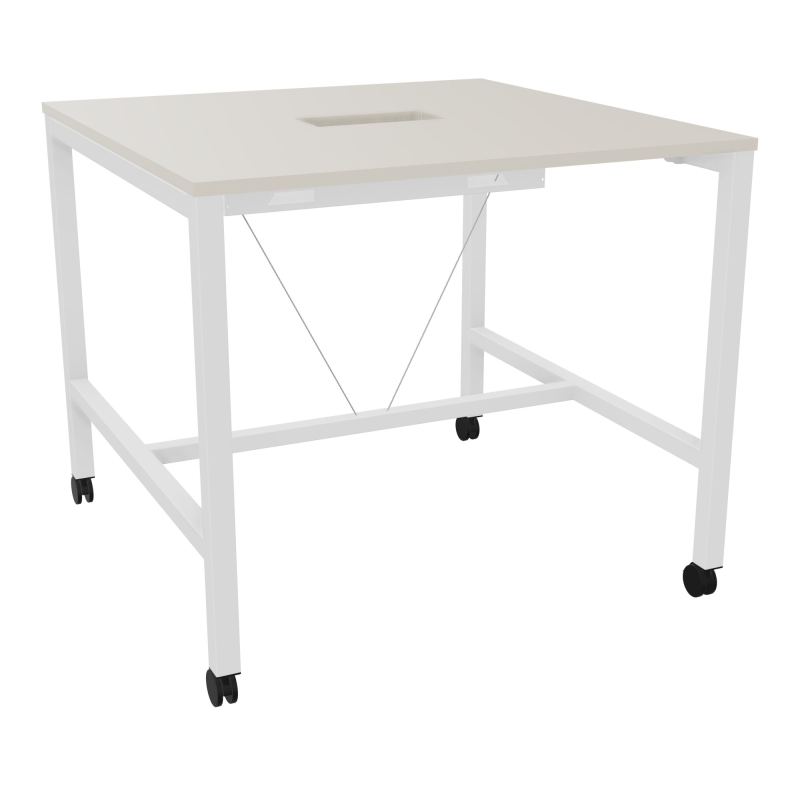 ARIAL T L120XP120XH104,5 PERCE TRAPPE DOUBLE ACCES + GOULOTTE PIED ARCHE CARREE MOBILE