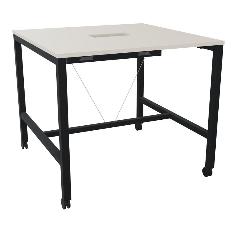 ARIAL T L120XP120XH104,5 PERCE TRAPPE DOUBLE ACCES + GOULOTTE PIED ARCHE CARREE MOBILE