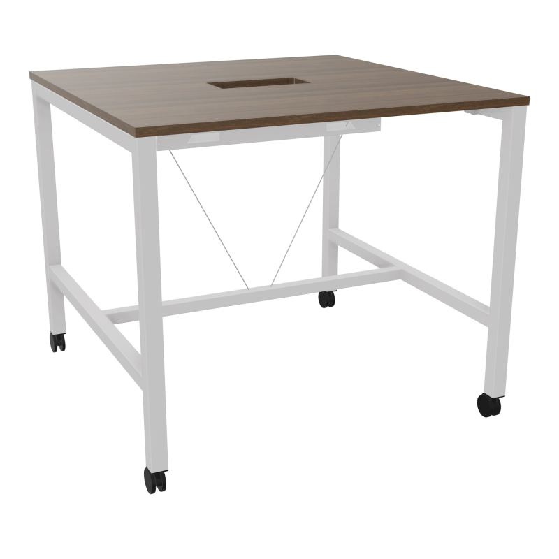 ARIAL T L120XP120XH104,5 PERCE TRAPPE DOUBLE ACCES + GOULOTTE PIED ARCHE CARREE MOBILE