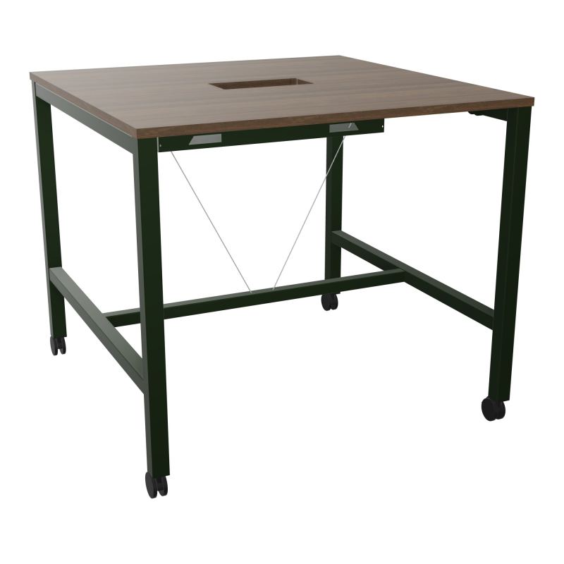 ARIAL T L120XP120XH104,5 PERCE TRAPPE DOUBLE ACCES + GOULOTTE PIED ARCHE CARREE MOBILE