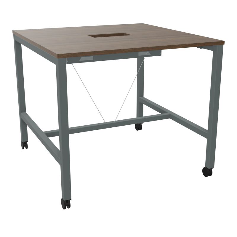 ARIAL T L120XP120XH104,5 PERCE TRAPPE DOUBLE ACCES + GOULOTTE PIED ARCHE CARREE MOBILE