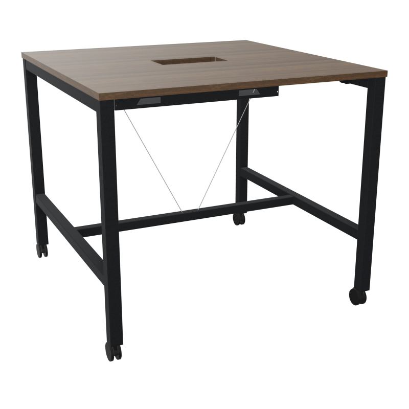 ARIAL T L120XP120XH104,5 PERCE TRAPPE DOUBLE ACCES + GOULOTTE PIED ARCHE CARREE MOBILE