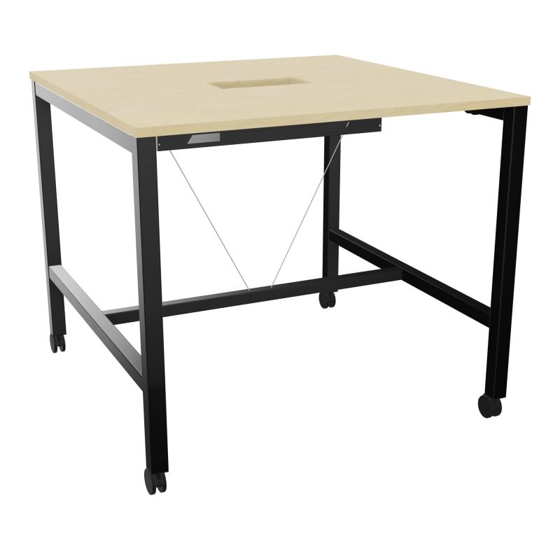 ARIAL T L120XP120XH104,5 PERCE TRAPPE DOUBLE ACCES + GOULOTTE PIED ARCHE CARREE MOBILE