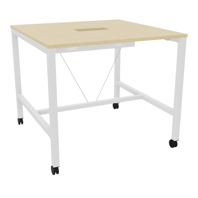 ARIAL T L120XP120XH104,5 PERCE TRAPPE DOUBLE ACCES + GOULOTTE PIED ARCHE CARREE MOBILE