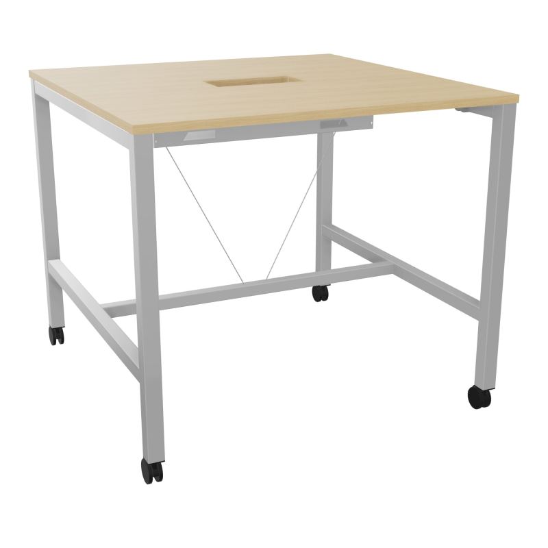 ARIAL T L120XP120XH104,5 PERCE TRAPPE DOUBLE ACCES + GOULOTTE PIED ARCHE CARREE MOBILE R1