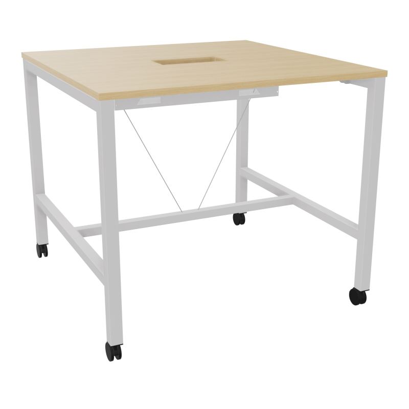 ARIAL T L120XP120XH104,5 PERCE TRAPPE DOUBLE ACCES + GOULOTTE PIED ARCHE CARREE MOBILE R1