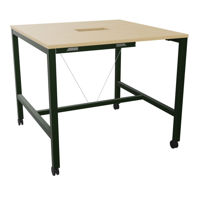 ARIAL T L120XP120XH104,5 PERCE TRAPPE DOUBLE ACCES + GOULOTTE PIED ARCHE CARREE MOBILE R1