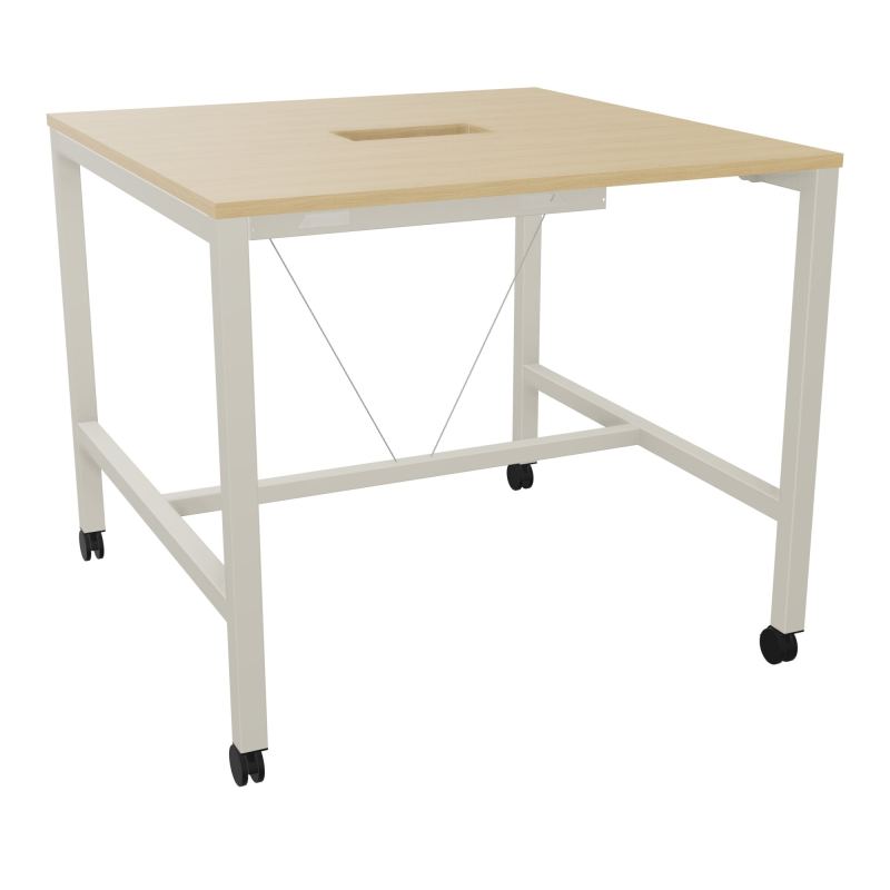 ARIAL T L120XP120XH104,5 PERCE TRAPPE DOUBLE ACCES + GOULOTTE PIED ARCHE CARREE MOBILE R1