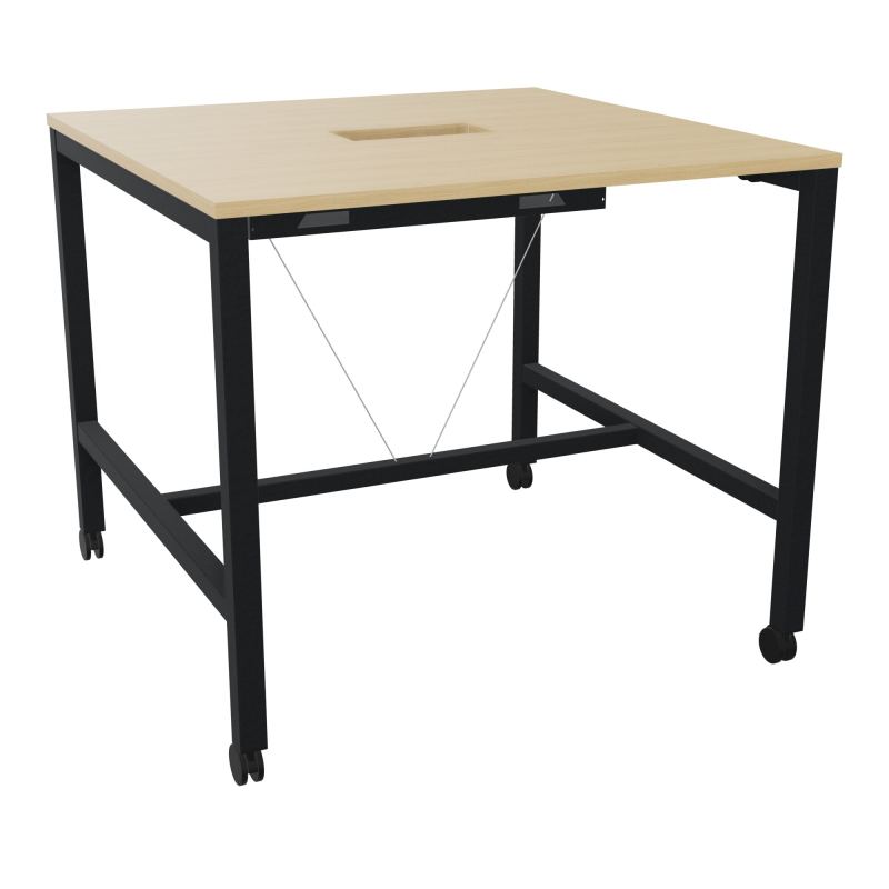 ARIAL T L120XP120XH104,5 PERCE TRAPPE DOUBLE ACCES + GOULOTTE PIED ARCHE CARREE MOBILE R1