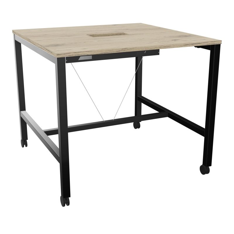 ARIAL T L120XP120XH104,5 PERCE TRAPPE DOUBLE ACCES + GOULOTTE PIED ARCHE CARREE MOBILE