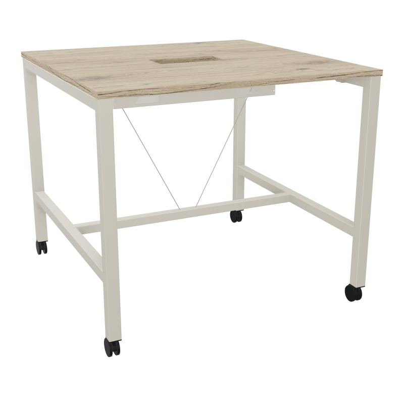 ARIAL T L120XP120XH104,5 PERCE TRAPPE DOUBLE ACCES + GOULOTTE PIED ARCHE CARREE MOBILE