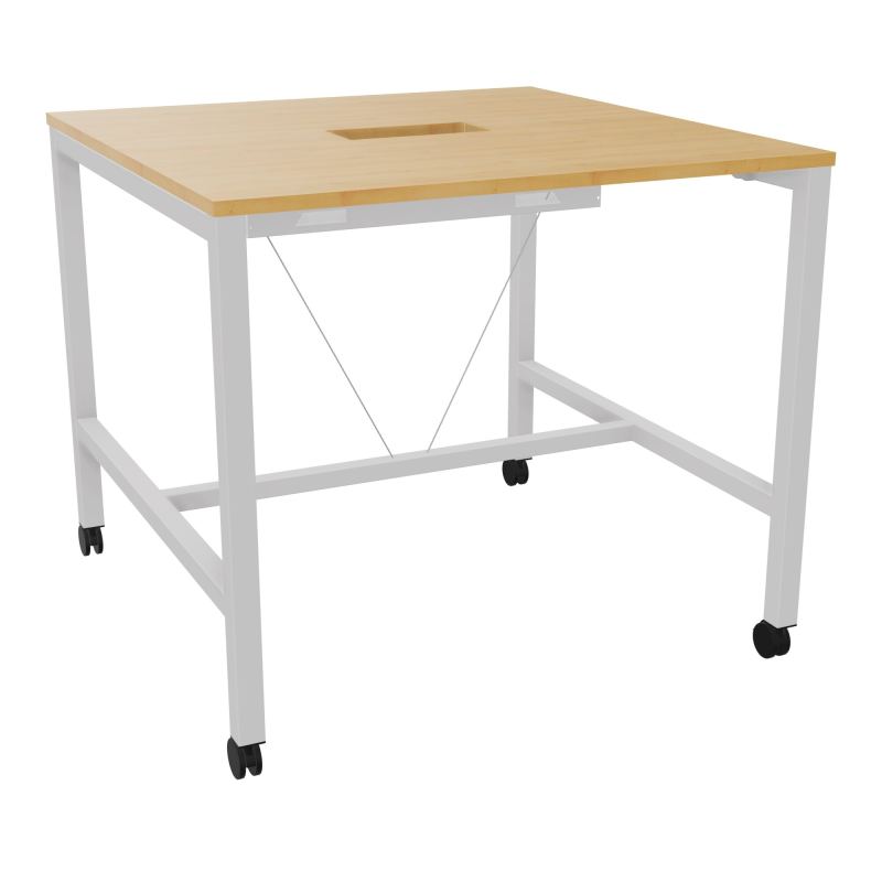 ARIAL T L120XP120XH104,5 PERCE TRAPPE DOUBLE ACCES + GOULOTTE PIED ARCHE CARREE MOBILE R5