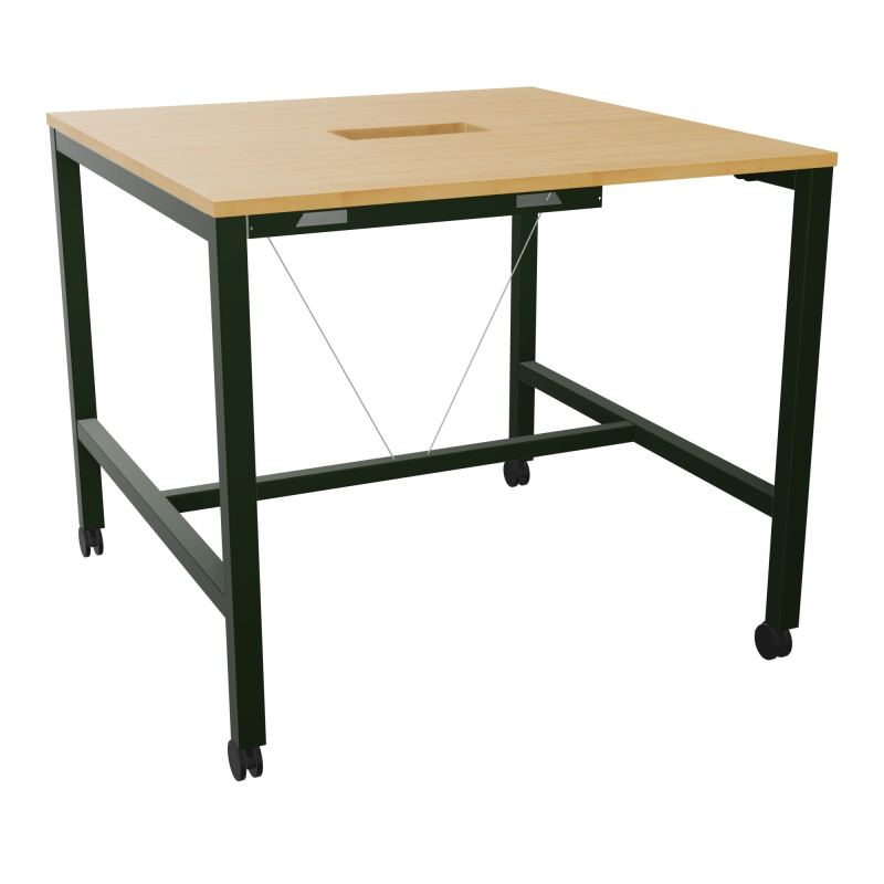 ARIAL T L120XP120XH104,5 PERCE TRAPPE DOUBLE ACCES + GOULOTTE PIED ARCHE CARREE MOBILE R5