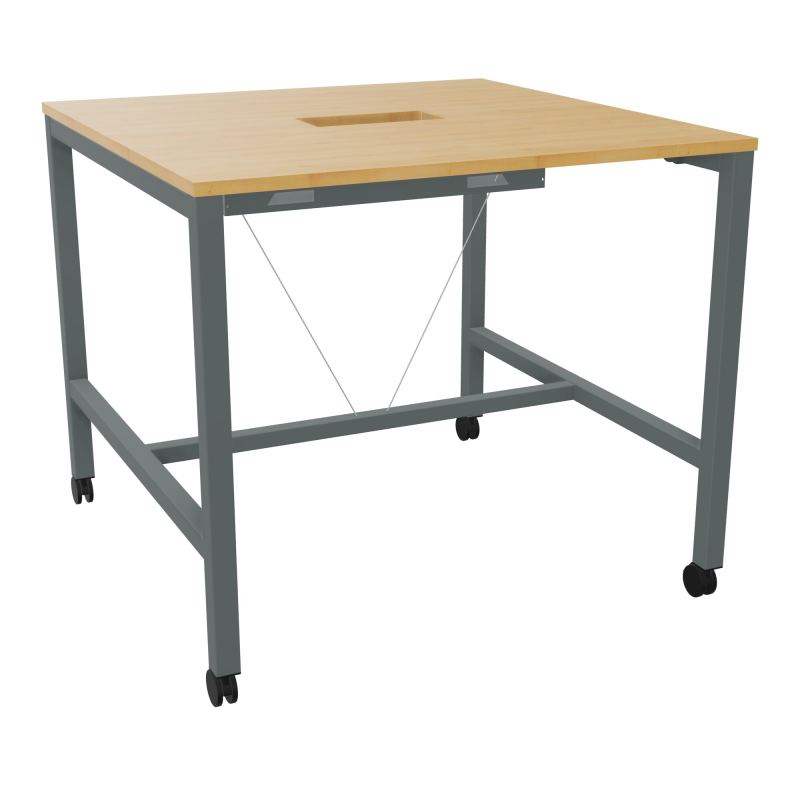 ARIAL T L120XP120XH104,5 PERCE TRAPPE DOUBLE ACCES + GOULOTTE PIED ARCHE CARREE MOBILE R5