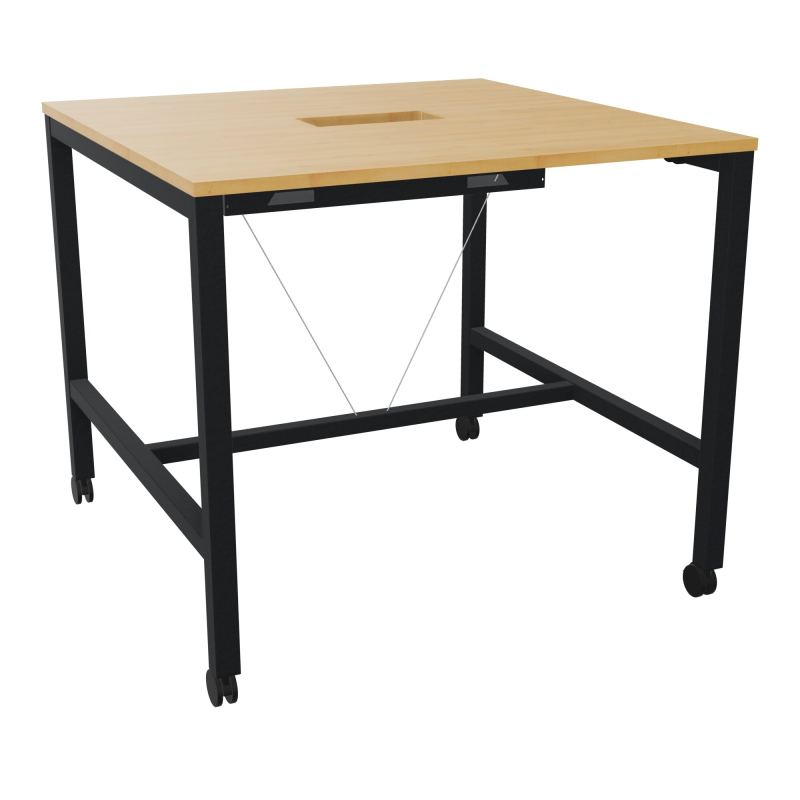 ARIAL T L120XP120XH104,5 PERCE TRAPPE DOUBLE ACCES + GOULOTTE PIED ARCHE CARREE MOBILE R5