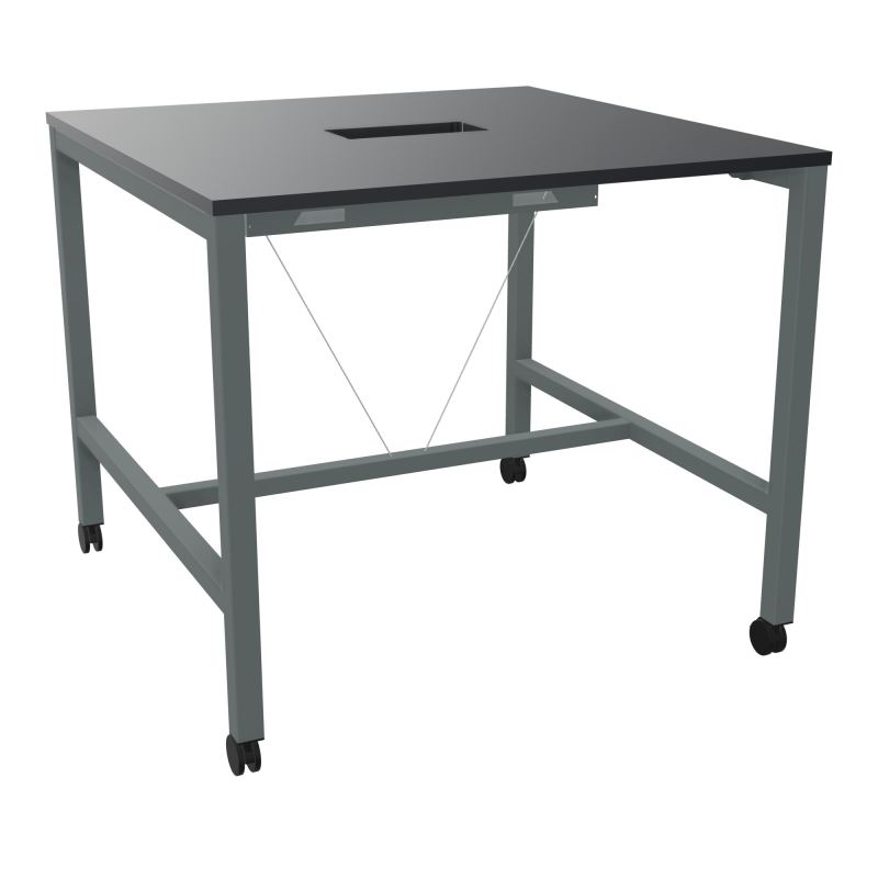 ARIAL T L120XP120XH104,5 PERCE TRAPPE DOUBLE ACCES + GOULOTTE PIED ARCHE CARREE MOBILE R9