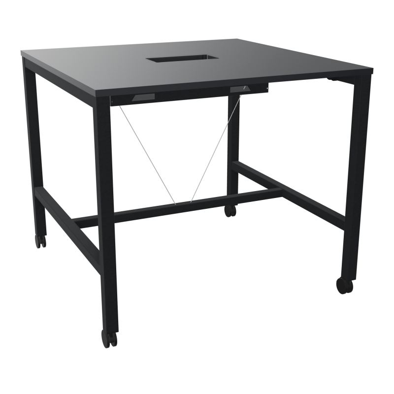 ARIAL T L120XP120XH104,5 PERCE TRAPPE DOUBLE ACCES + GOULOTTE PIED ARCHE CARREE MOBILE R9